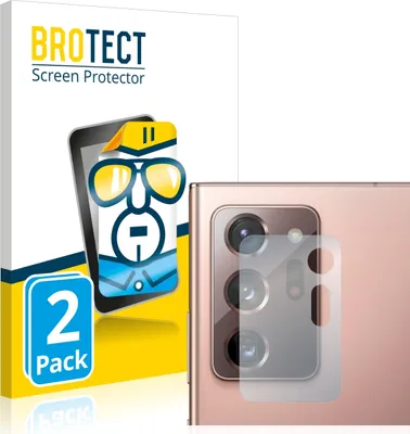 Produktbild von 2x Für Samsung Galaxy Note 20 Ultra 5G (NUR Kameraschutz) Schutzfolie BROTECT Displayschutz Display Schutz Folie Klar Transparent