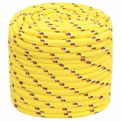 Immagine prodotto di vidaXL Corda da barca gialla 16 mm 25 m polipropilene