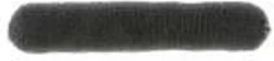Produktbild von Sinelco Duttkissen mit Druckknopf schwarz 23cm