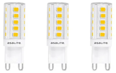 Produktbild von Asalite G9 LED-Stecklampe 3W 330lm 4000K 220-240V 3 Stück