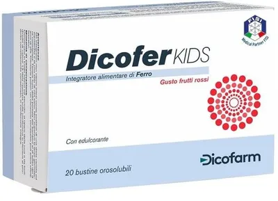 Produktbild von DICOFER KIDS – 20 orosoluble Beutel