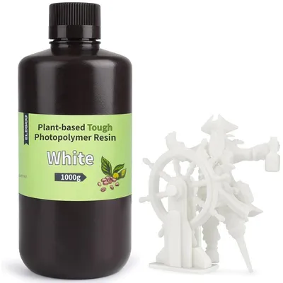 Produktbild von ELEGOO Resin auf Pflanzenbasis 1KG, Weiß