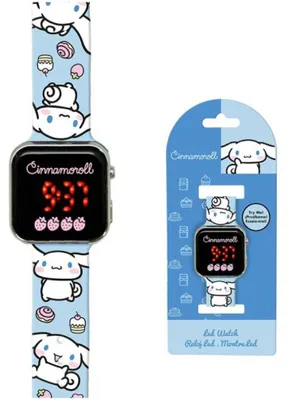 Zdjęcie produktu dla Cyfrowy Zegarek LED CYFROWY Dziecięcy dla Dziecka Hello Kitty Cinnamoroll / CIN0001