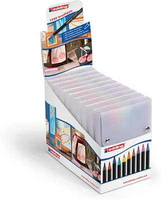 Immagine prodotto di edding 1340 Pinselstift Display (10 Stück)