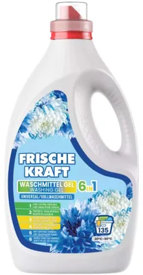 Produktbild von Frische Kraft 6 in 1 Waschgel SENSITIVE 4,05 L