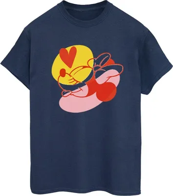 Produktbild von Disney - T-Shirt für Damen BI38904 (XL) (Marineblau)