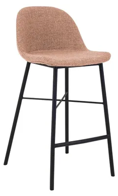Productafbeelding van Barkruk met comfortabele zitting - Roze