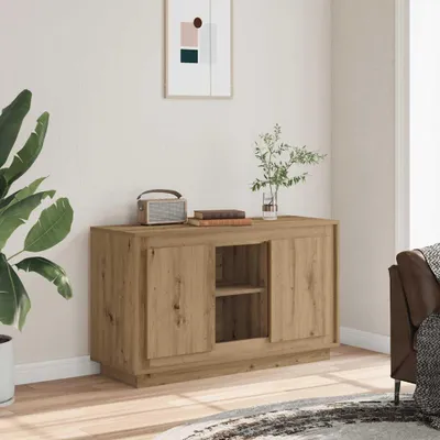 Immagine prodotto di vidaXL Credenza Artisan in rovere 102x35x60 cm materiale a base di legno