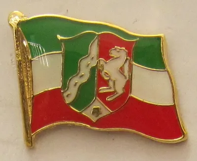 Produktbild von Pin Anstecker Flagge Fahne Nordrhein Westfalen NRW