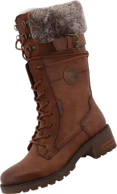 Image de Mustang Damen Tex Stiefel gefüttert Braun