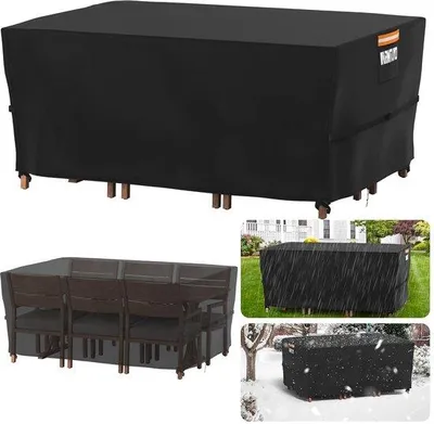 Obrázek produktu pro Nepromokavá plachta na zahradní nábytek 150 x 90 x 75 cm, 420D Oxford