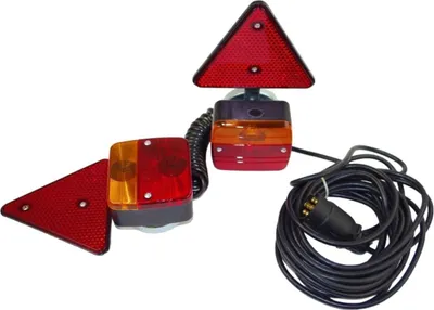 Produktbild von Beleuchtungsset magnetisch aus Rückleuchten & Reflektoren verkabelt