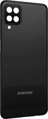 Image de Couvercle de batterie original Samsung, nouveau dos pour Samsung Galaxy A12 - Noir