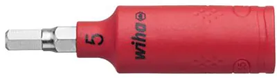 Produktbild von Schraubendrehereinsatz 1/4" Innensechskant VDE 5x65mm Wiha | 4010995431112