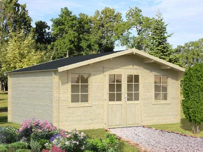 Produktbild von Gartenhaus Palmako Klara 17,0 m² 518 x 420 cm natur