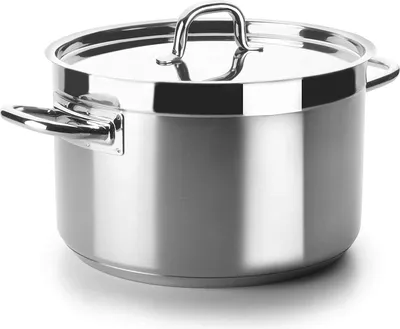 Produktbild von Lacor - 54051s - High Topf ohne Koch Luxe 50 cm Edelstahl