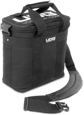 Obrázek produktu pro UDG 4500160, Brašna přes rameno, Gramofonové desky, Nylon, Černá, Jakékoliv značky, Jednobarevný