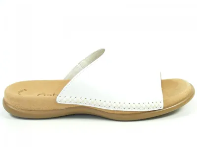 Produktbild von Gabor Schuhe Damen Pantoletten 83-705, Schuhgröße:42, Farbe:Weiß