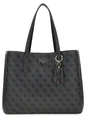 Immagine prodotto di Borsa da donna Guess a tracolla MERIDIAN in ecopelle grigia