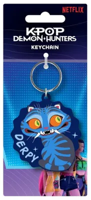 Zdjęcie produktu dla KPop, breloczek z PVC przedstawiający "Demona" i "Derpy Tigera"
