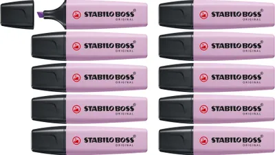 Image de STABILO Boss Original Pastel Marker 1 pièce(s) Ciseau Violet