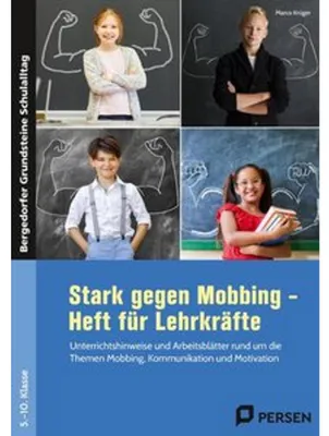 Produktbild von Stark gegen Mobbing - Heft für Lehrkräfte