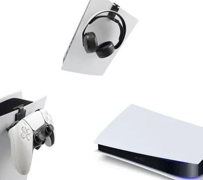 Produktbild von Aufhängehaken für Controller & Headset - Zubehör passend für Playstation (PS5) - Aufhängehaken - Schwarz
