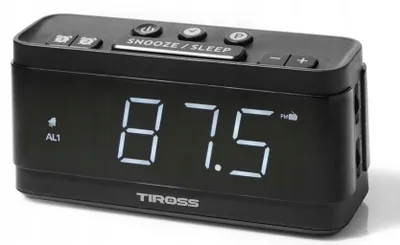 Zdjęcie produktu dla RADIOBUDZIK Budzik Z Radiem ALARMEM LED Radio FM 491