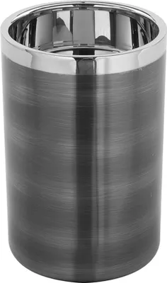 Obrázek produktu pro Fink VITO, sloupkový svícen, nerezová ocel, hladký, starošedý, d. 10 cm, š. 10 cm, v. 15 cm, hl. 10 cm výška: 15,00 cm šířka: 10,00 cm hloubka: 10,00 cm průměr: 10,00 cm 144175