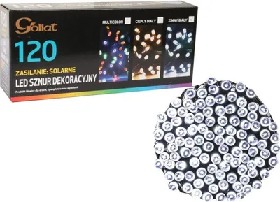 Produktbild von Weihnachtsbaumbeleuchtung 120 LED Solar Kaltweiß