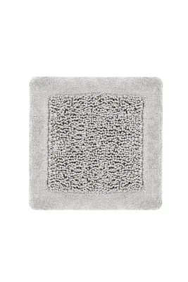 Productafbeelding van Heckettlane Bidetmat Buchara Ash Grey 60x60 cm 100% Katoen