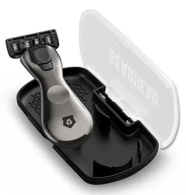 Imagen del producto de Solidchoice: Maquinilla de afeitar para hombres con cuchillas de precisión y estuche de viaje