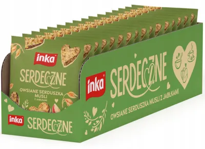 Image de Inka snack à l'avoine et à la pomme 50 g