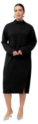 Produktbild von Ulla Popken, Damen, große Größen, Sweatkleid mit Stehkragen