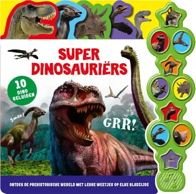 Image de Geluidenboek Super Dinosauriers