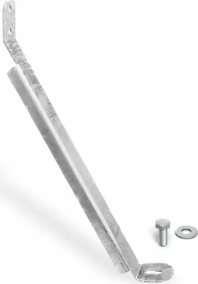 Produktbild von MAXERIO® 4er Set XL Storm-Anchor (Sturmanker) für Schraubfundament inkl. Zubehör - feuerverzinkt