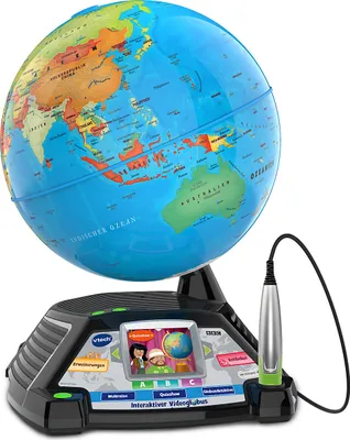 Produktbild von VTech Lernspielzeug Interaktiver Videoglobus - für Kinder ab 6 Jahren