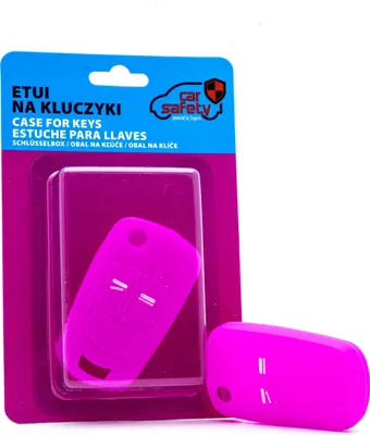 Image de Housse silicone Couvre-Clés PINK pour Opel