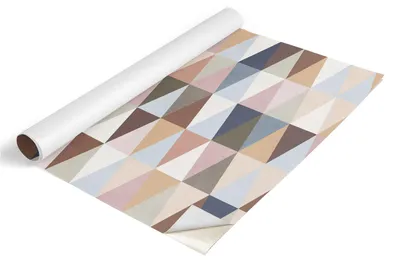 Produktbild von Tulup Möbelfolie - Klebefolie Möbel - Selbstklebende Folie 65x130 cm - Möbelfolie Schrank - Folie für Möbel - Möbelfolie Küche - Wasserdicht - Abwaschbar - Selbstklebend - Luftblasenfrei - Pastellgeometrie