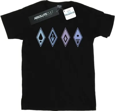 Produktbild von Disney - "Frozen 2" T-Shirt für Herren BI26878 (L) (Schwarz)