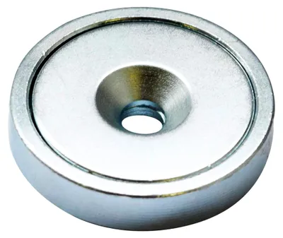 Produktbild von Flachmagnet 25 x 7 mm, 10 Stück