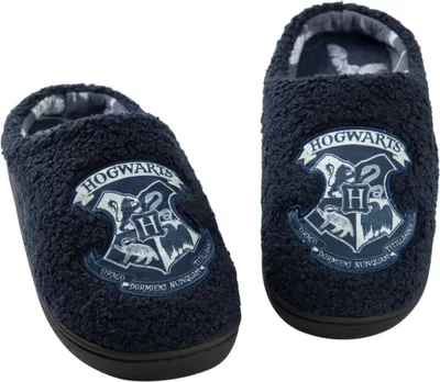 Immagine prodotto di Harry Potter - Pantofole da donna, Hogwarts NS8598 (40,5 EU - 42 EU) (Nero)