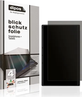Produktbild von Blickschutzfolie für jumper laptop 15.6 Zoll matt Schutzfolie Folie Display Schutz dipos