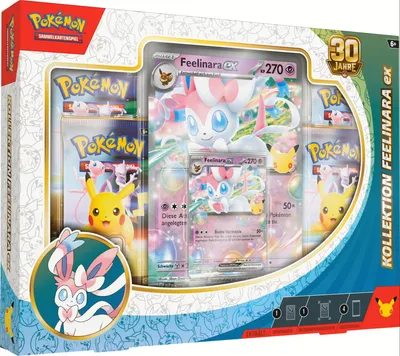 Zdjęcie produktu dla Kolekcja Pokémon "30 lat" - edycja "Feelinara-ex"