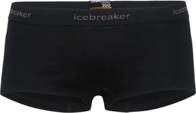 Produktbild von Icebreaker 200 Oasis Merino Boxershorts Schwarz XS Damen Schwarz XS