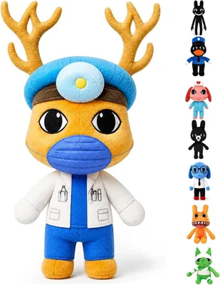 Produktbild von Animal Hospital Plüsch, Animal Hospital Plüschtier, Game inspiriertes Hospitals Plüsch, Spielinspiriertes Animals Hospitals Plüschs, Animals Hospital