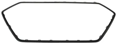 Kühlergrill Grill Rahmen SCHWARZ GLANZ für Audi A4 B9 8W Facelift ab 2019-2024 – Produktansicht