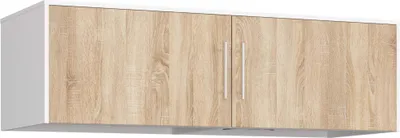 Produktbild von Akord Aufsatz Für Kleiderschrank Weiß/Sonoma-Eiche 150X60X45 Cm