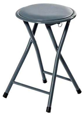 Produktbild von Gepolsterter Klapphocker - Grau