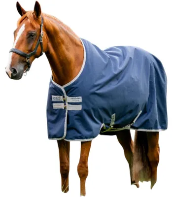 Produktbild von Horseware Ireland Weidedecke Amigo 50g Ripstop 900D Turnout Decke Navy/Titanium Grey 130 cm